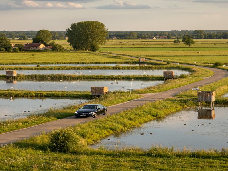 Taxi Dombes | Villars-les-Dombes, Parc des Oiseaux, Chatillon | Flavio Taxi