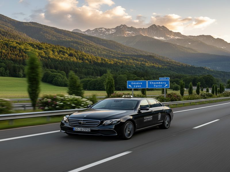 Taxi Lyon Geneve | Transfert Longue Distance | Flavio Taxi Caluire